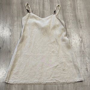 Linen Cream Women's mini dress 👗 no tag.